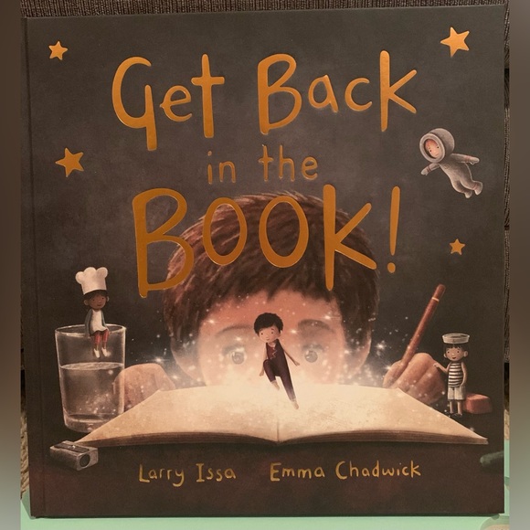 Get back in the book - signed by author Larry Issa - Picture 1 of 4